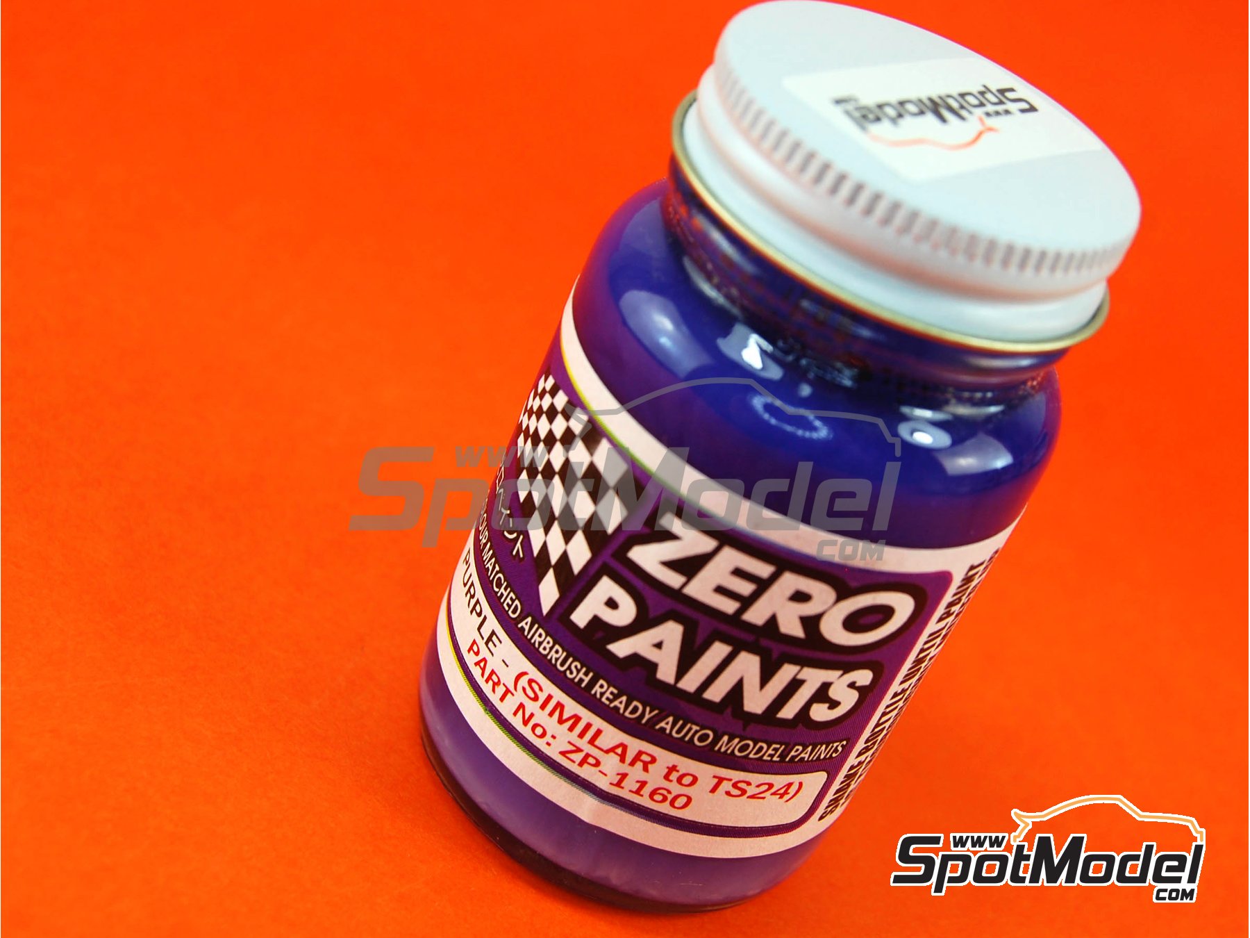 Zero Paints ZP1160 Paint for airbrush Purple Similar to TS24 1 x 60ml for Airbrush (ref. ZP